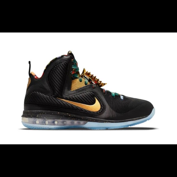 Nike Lebron 9 Watch The Throne (2022) D09353 001 Deadstock Men’s Sizes - Picture 4 of 9